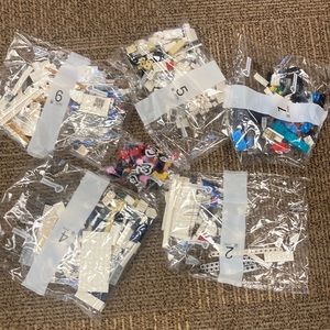 Random Lego bags from Lego Chess Kit (NOT FULL KIT)